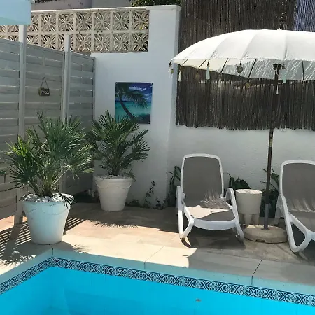 Casa Holandaluzas Near Beach, With Salt Water Pool And Private Parking דירה *