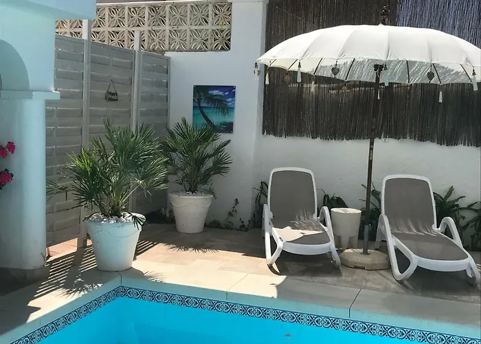 Casa Holandaluzas Near Beach, With Salt Water Pool And Private Parking Appartement *