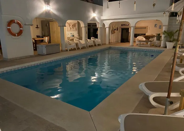 Casa Holandaluzas Near Beach, With Salt Water Pool And Private Parking